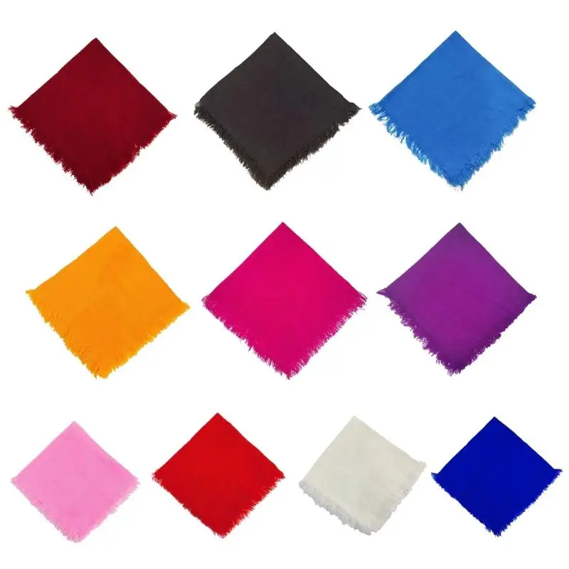 

652F Мягкий дышащий платок, модная повязка на голову из полиэстера, элегантная женская шаль для стильных женщин