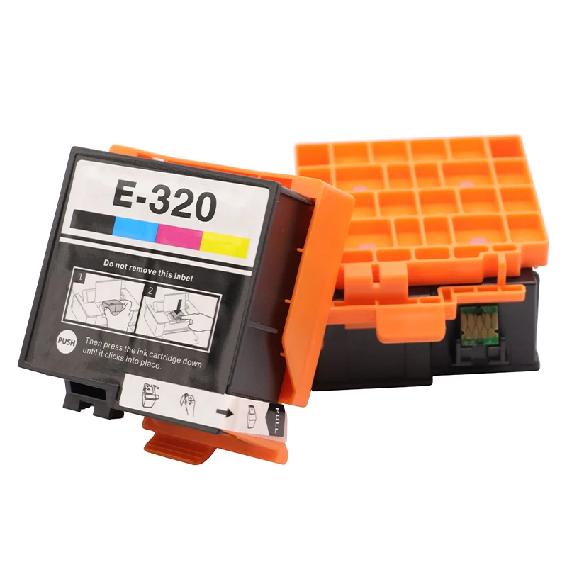 T320 E-320 Premium Color Inkjet Compatible Ink Cartridge For Epson PictureMate PM-400 PM-401 Printer Ink Cartridge Black Color