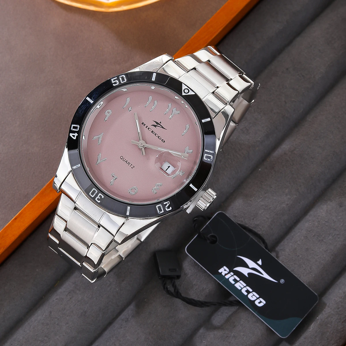 Watch Men Quartz Wristwatches Stainless Steel Band Clock Calendar Business Fashion Sport Men Wristwatch for Festivals Gift