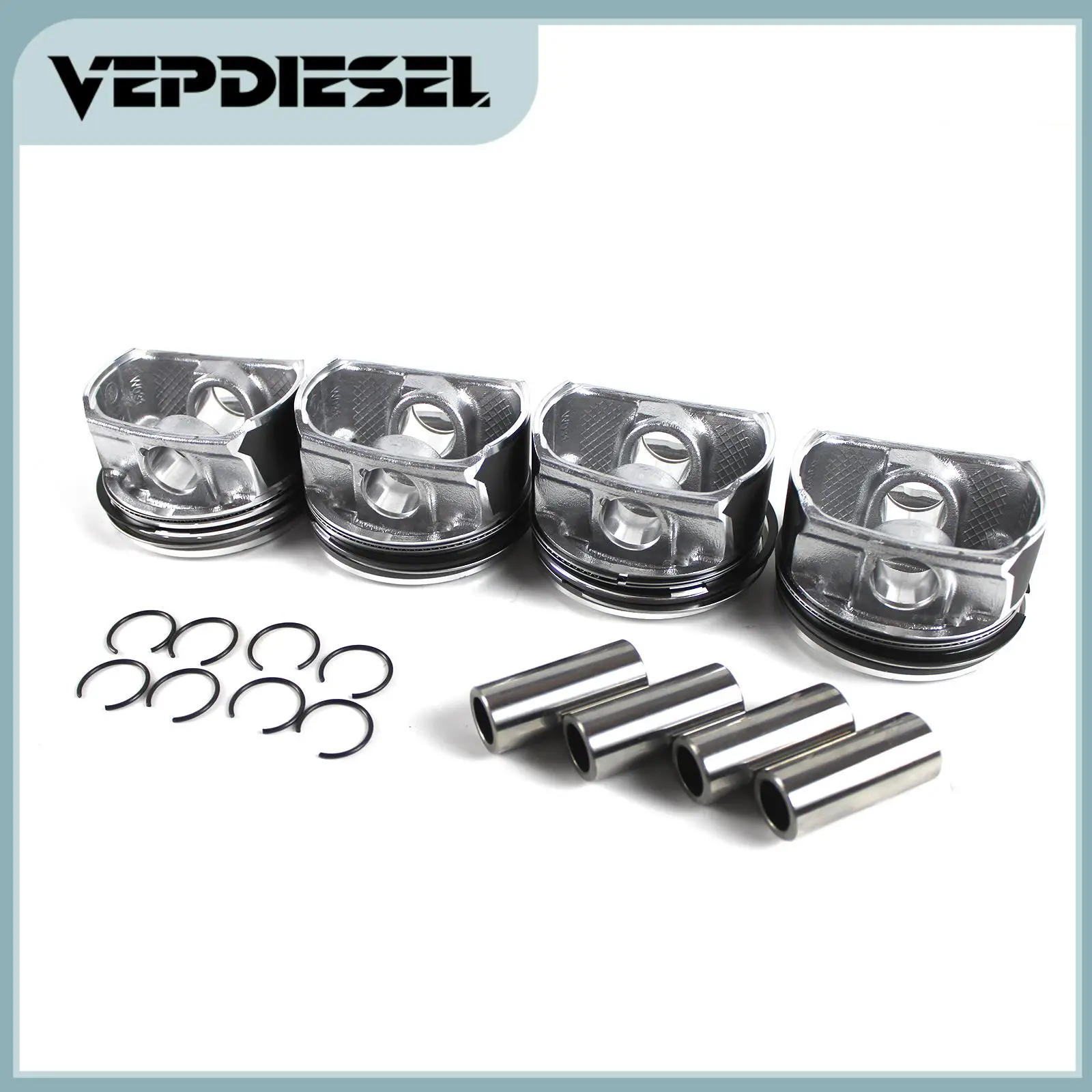 

4x Pistons & Ring 77mm STD For MINI R55-R61 N14 TURBO Cooper Countryman 2006-2016 N14B16C OE#11257566019