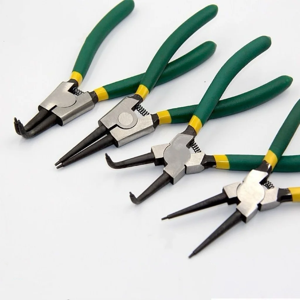 9 Inch Multi-function Expansion Pliers Retaining Ring Pliers Card Pliers Internal External Dual-purpose Industrial Grade Circlip