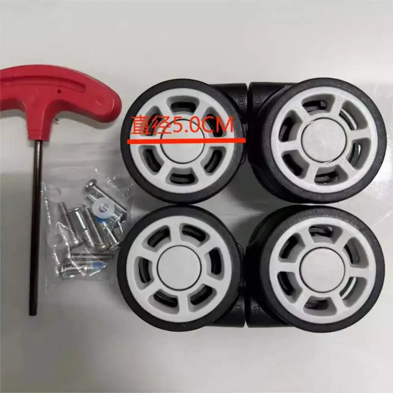 Luggage Wheel for Rimowa Suitcase Repair Replacement Load-bearing Wheels Special Trolley Case Silent Casters Luggage Accessories