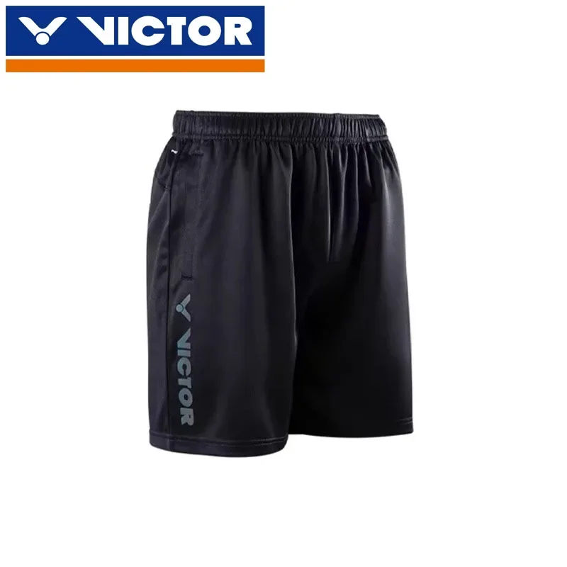 

VICTOR Badminton Sports Shorts Men And Women Breathable Knitted Tennis T-shirt Competition Training Casual Table Tennis Clothing