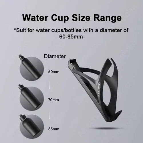 Imagen 2 del producto Soporte de taza de agua Original para Ninebot Segway MAX G3 ZT3 Pro F3 F3 Pro E3 E3 Pro, soporte para hervidor de patinete eléctrico, piezas para botellero