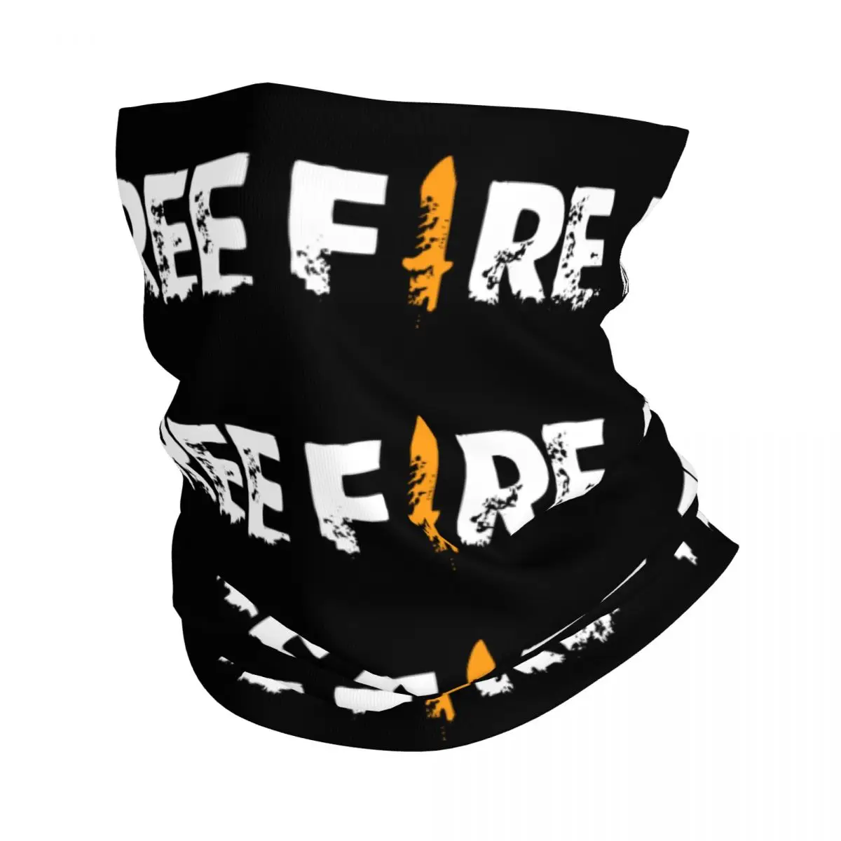 Free Fire Bandana Neck Cover Printed Freefire Shooting Game Balaclavas Wrap Scarf Cycling Cycling for Men Women Adult All Season