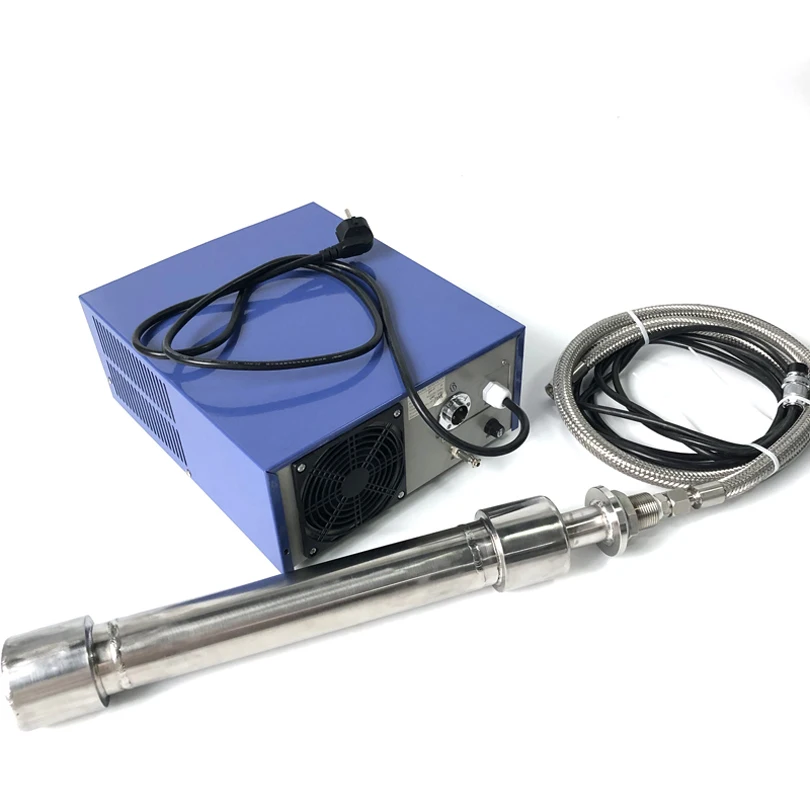 25KHZ 1000W Stainless Steel Tubular Extractor Ultrasonic Assisted Extraction