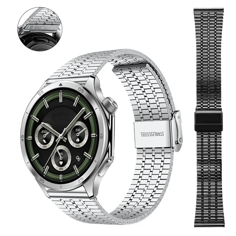 22Mm Metal Band Com…