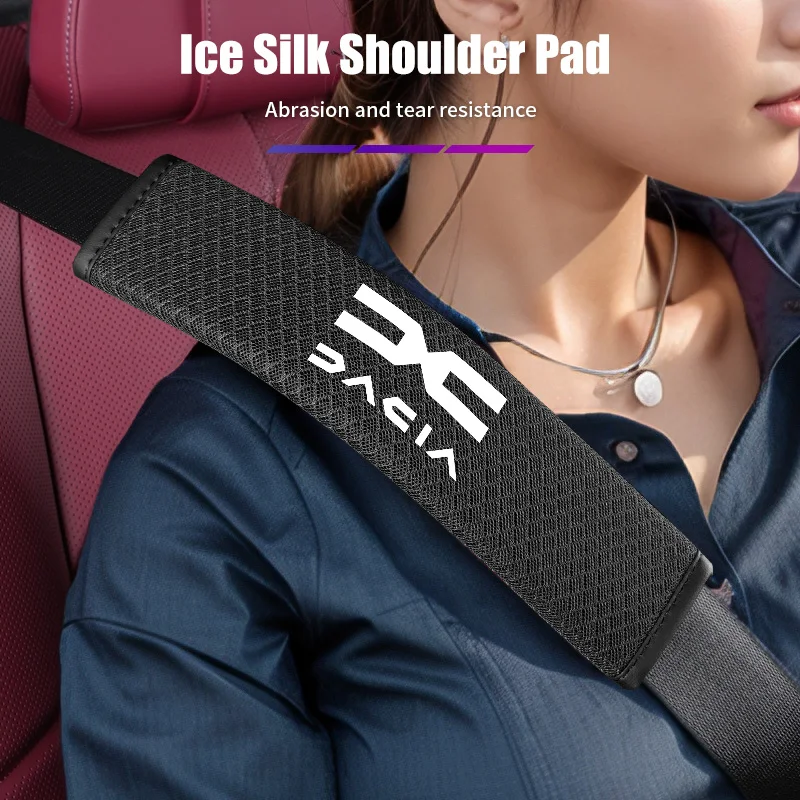 Hombrera para cinturón de seguridad de coche, almacenamiento de accesorios para coche, para Dacia Logan Mcv 2 Duster Sandero Lodgy Dokker Stepway Solenza