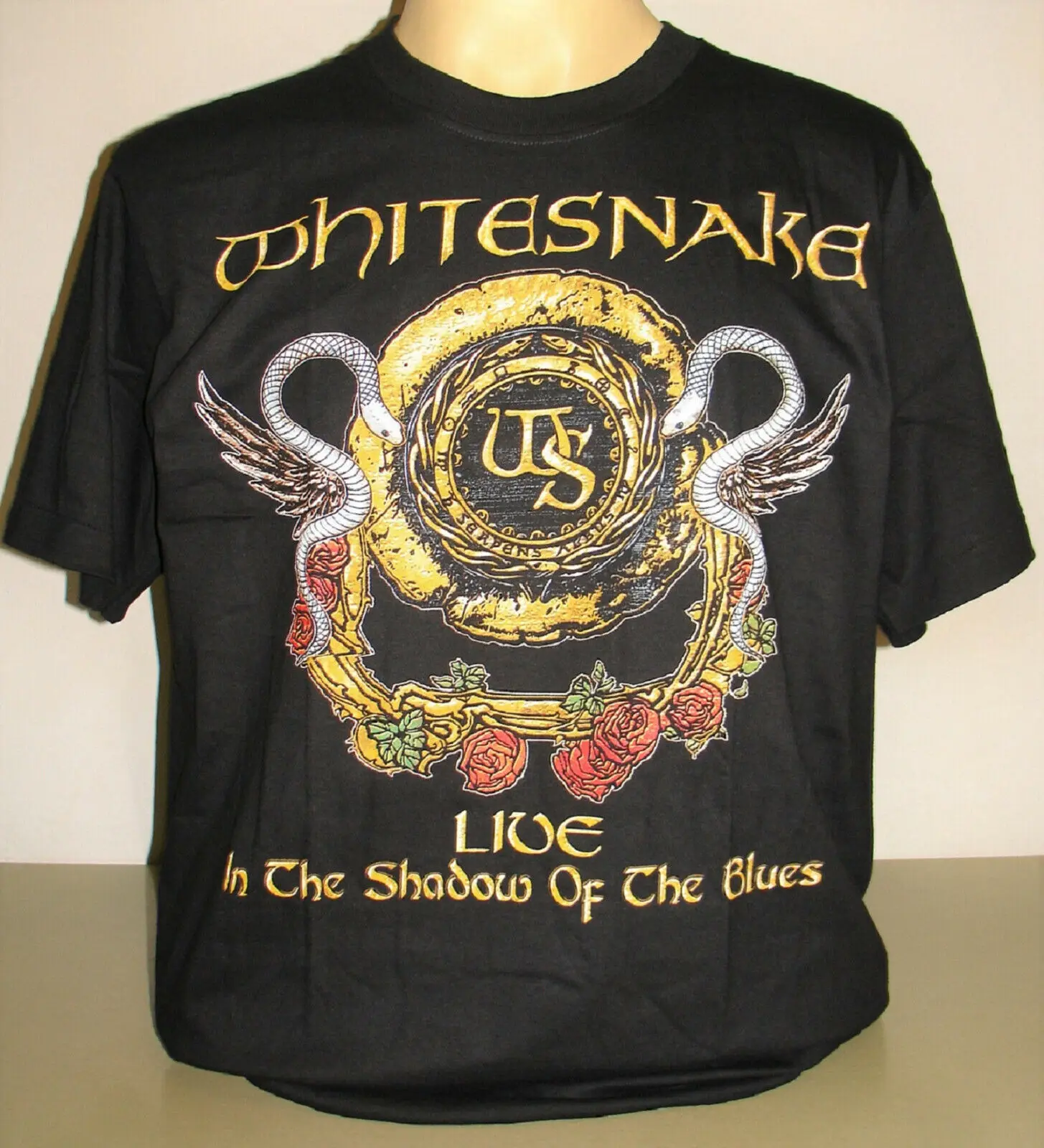 Whitesnake Live In The Shadow Of Blues T Shirt Size M 2Xl Xxl Band New