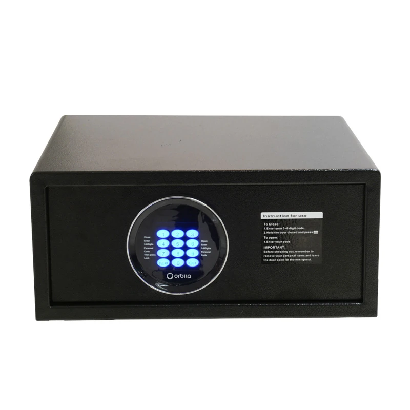 Orbita High Quality Mini Safe Cold Rolled Steel Audit Digital Security Box Room Vault Hotel Safe