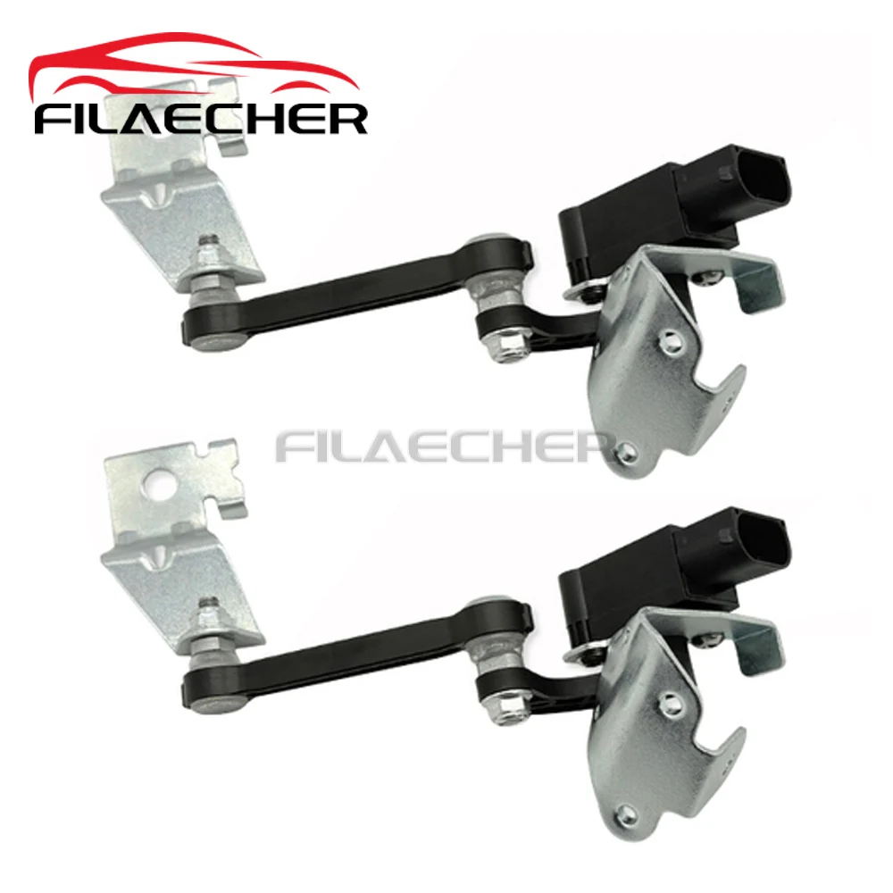 

Pair Rear Left and Right Height Level Sensor For Ford Focus III 2003-2018 C-MAX CAP 2006-2014 AV61-5A955-AA AV61-5A955-AB