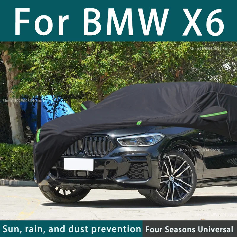 

Full car cover dust-proof outdoor indoor UV protection sun protection and scratch resistance For BMW X6 Car umbrella