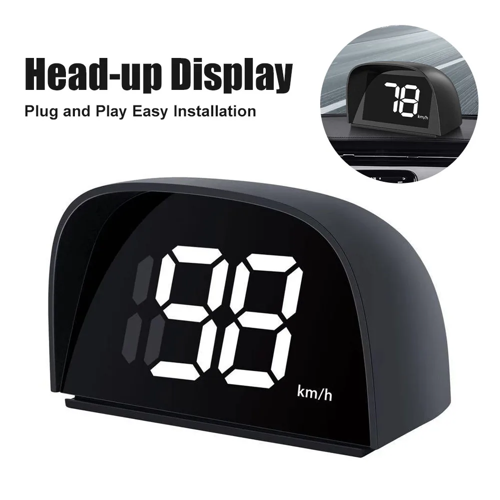 

Universal Car GPS HUD 5V USB Head Up Display Digital Speedometer Cigarette Lighter Plug&Play Large Font KMH/MPH Auto Accessories