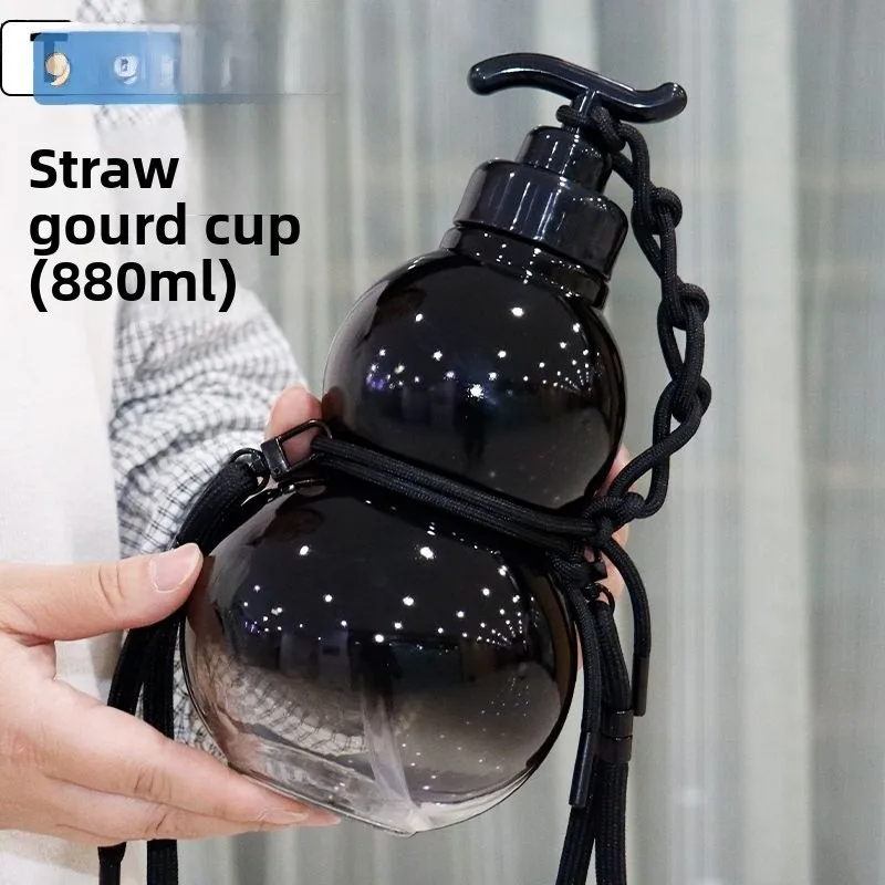 

Tritan Gourd aped Water Bottle for Men And Women High Aesthetic Value Student Favorite Bla Myth Monkey King Design Water Cup