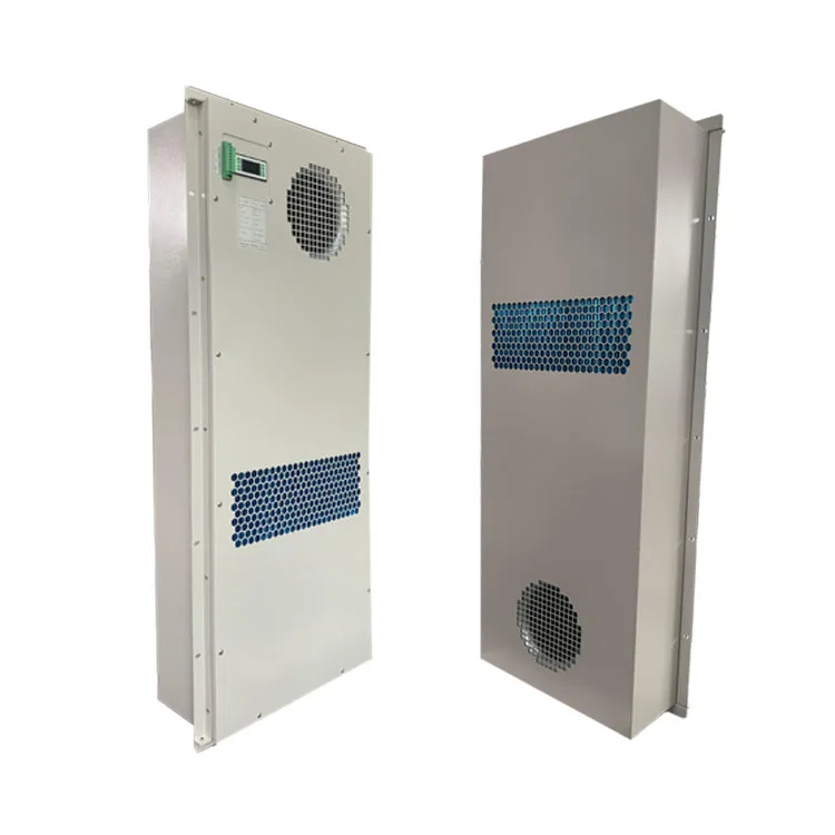 

outdoor telecom cabinet use industrial air ventilation fan cooled panel heat exchanger