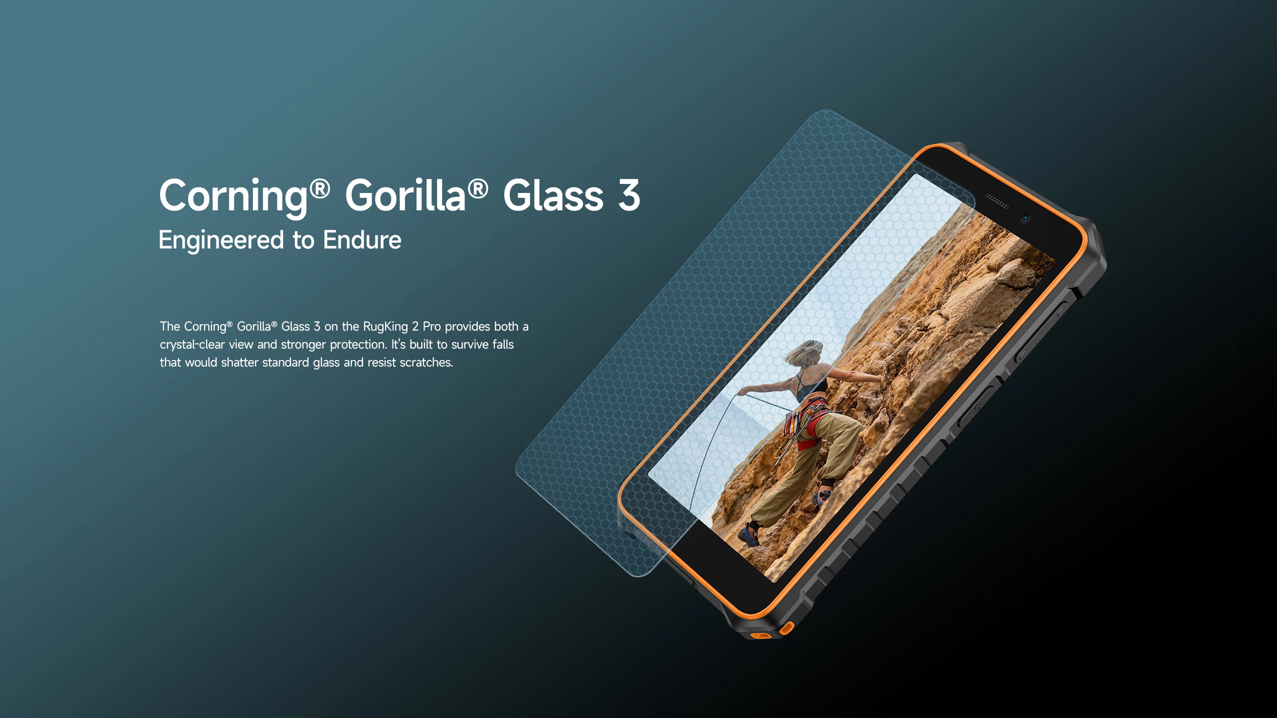 Ulefone RugKing 2 Pro 4G AI Rugged 6GB RAM+128GB ROM Android 15 NFC 5.45 " OTG IP69K&IP68 Mobile Phone 4550mAh Global