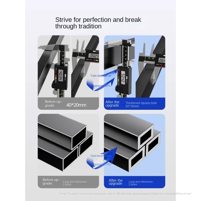 Ultra-Thin TV Suitable for Telescopic Rack Rotating Bracket Wall-Mounted Embedded 6575858698-Inch Hisense TCL Universal