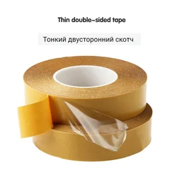 50M thin double-sided tape, transparent, no trace of glue, strong fixed high viscosity,  trace, removable PETdouble-sided tape