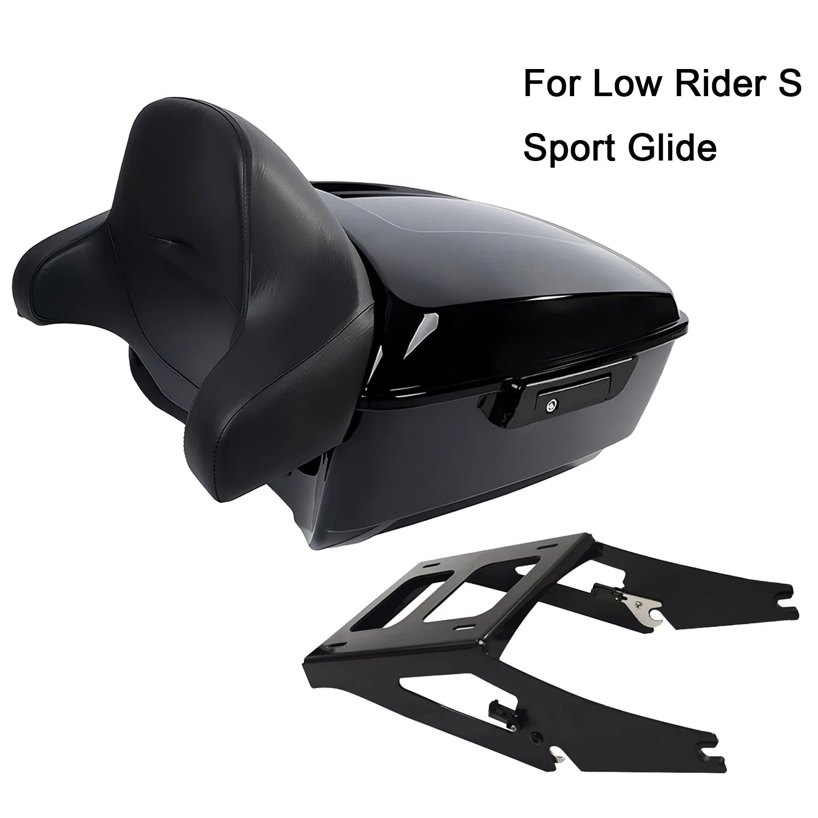 

For Harley Low Rider ST FXLRST Sport Glide FLSB 18-26 Accessoties Motorcycle Trunk Waterproof ABS Box Top Case & Luggage Rack