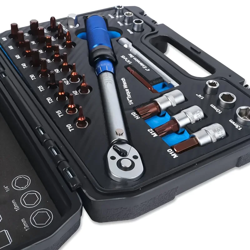 

32-Piece Industrial Torque Wrench Set | 72-Tooth High-Precision Mechanical Maintenance Tools