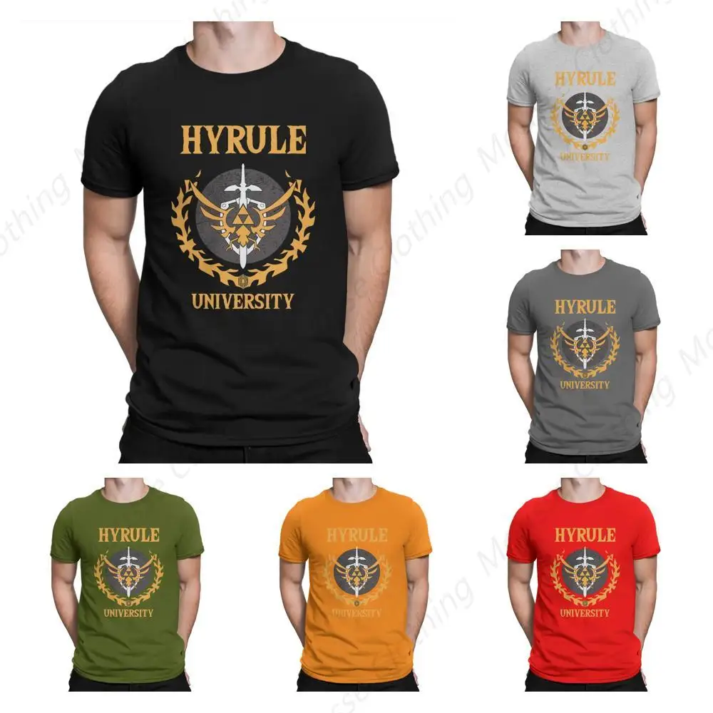 Hyrule Univ Squad Unique TShirt Z-Zelda Leisure T Shirt Hot Sale T-shirt For Adult