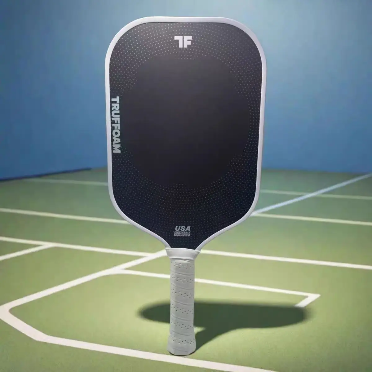 

2025 Trufoam Genesis TF1 14mm 16mm Thickness High Density Full Foam Inner Core Toray T700 Carbon Fiber Pickleball Paddles
