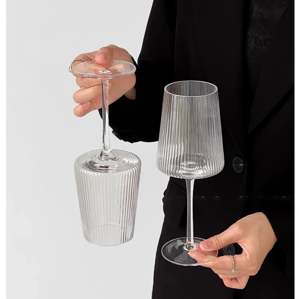 Fashionable Ribbed Glassware For Entertaining Guests In Style Champagne Coupe Glasses Elegant