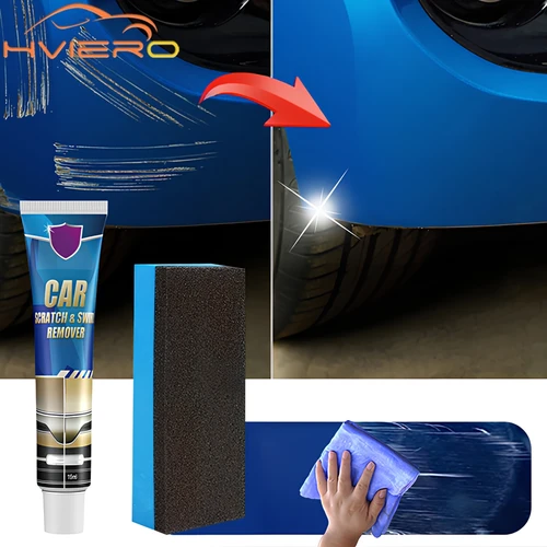 Removedor de remolino de rayaduras de coche, herramientas de reparación de automóviles, cera de pulido, accesorios de cuidado antipintura, renovación, curado duradero, 15ml