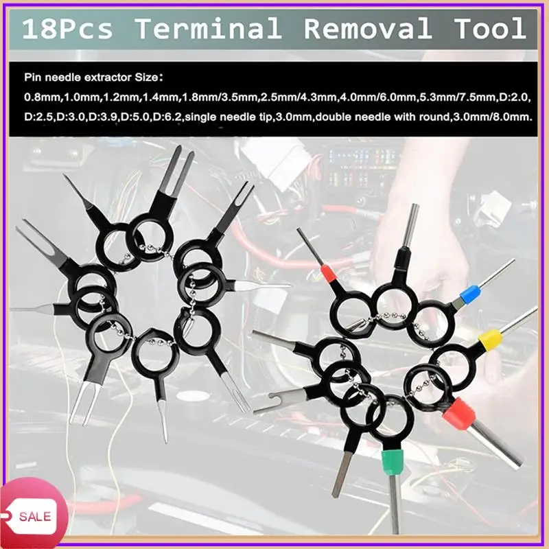 Prominent 769PCS 26Type Pins Connector Kit,Car Electrical Wire Connector Pins Terminal 1-3.5Mm Automotive Pin Connectors