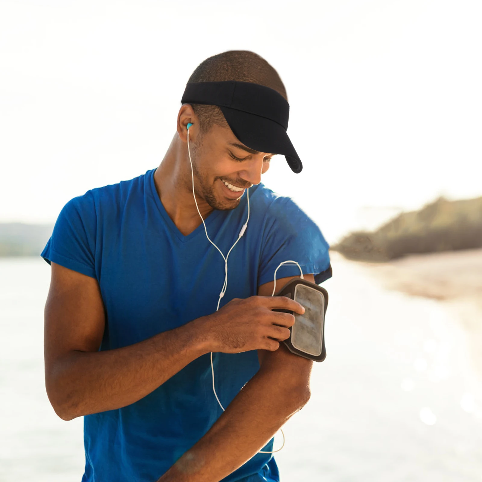 3Pcs Sun Protection Cap High-Selected Material Breathable Lightweight Unisex Outdoor Summer Spring Hat for Men Women Sports