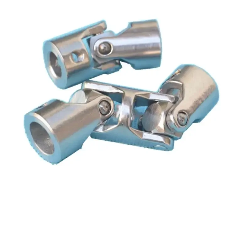 WESTCREEK 12mm 14mm 15mm ID three sections SUS 304 stainless steel candan universal joint SS304 Precision cross universal joint