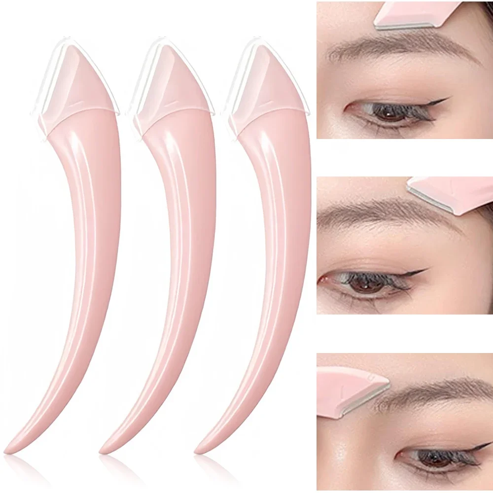3 stücke Augenbrauen Trimmen Messer Augenbrauen Formung Schnitt Gesicht Klinge Rasierer Frau Augenbrauen Epilation Haaren tfernung Cutter Make-up-Tools