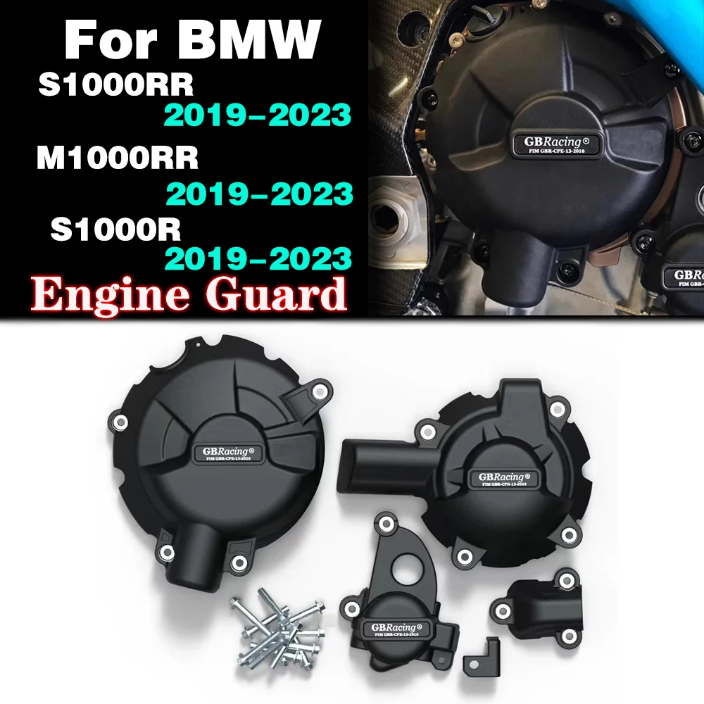 

For BMW S1000RR 2023 Motorcycle accessories Engine Case Guard Protector Cover case For GB Racing S1000RR/R 2019 2020 2021-2023