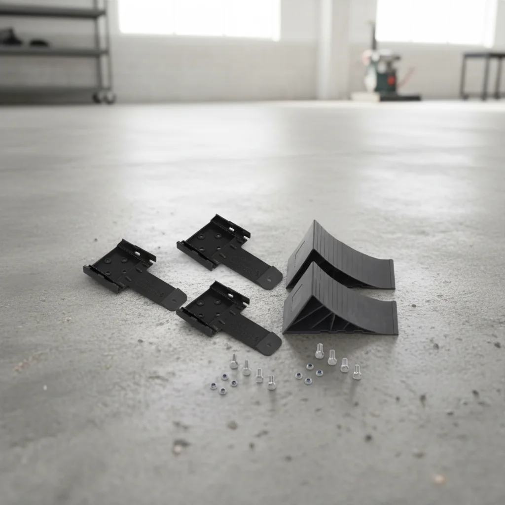 

2 шт. сверхмощные стопорные блоки для колес, противоскользящее основание, прочный стопор для выравнивания колес, блок для выравнивания колес для туристического прицепа, автофургона, кемпера-ATV