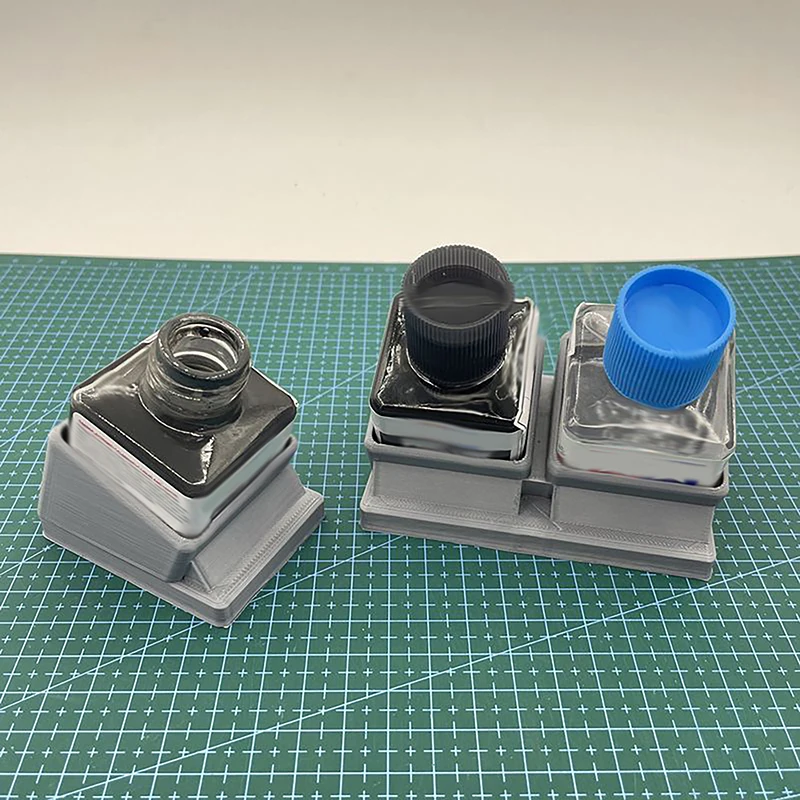 Portabottiglie per linea di pannelli organizer Portabottiglie per vernice e colla Portabottiglie per colla in plastica Portabottiglie da 40 ml Kit modello extra sottile