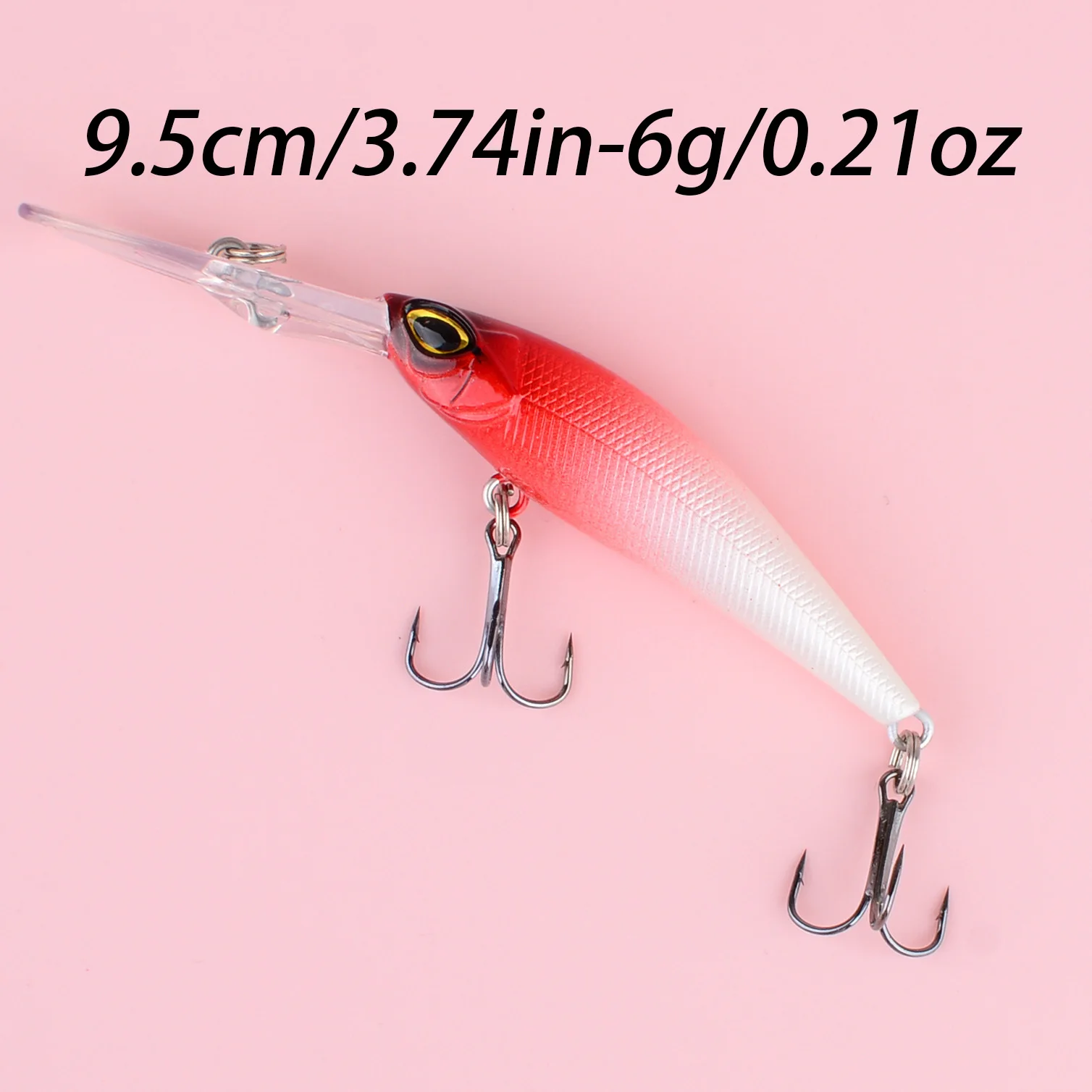 Crankbait flotante oscilante para lubina y depredadores - imagen 4