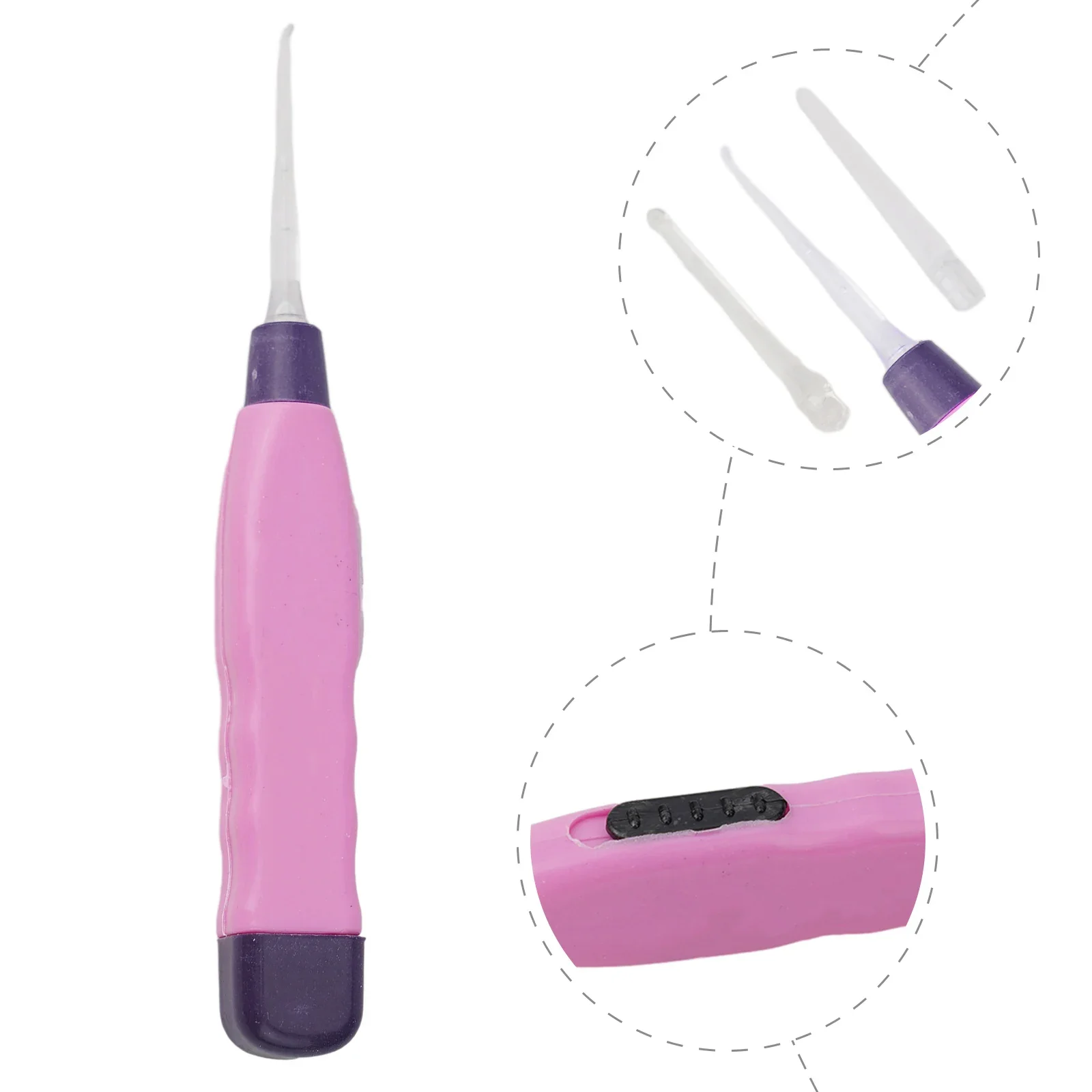 1pc Ear Pick Diverse Functions Multifunctional Luminous Ear Pick With Light, Child Safety Ear Pick Bright LED Light