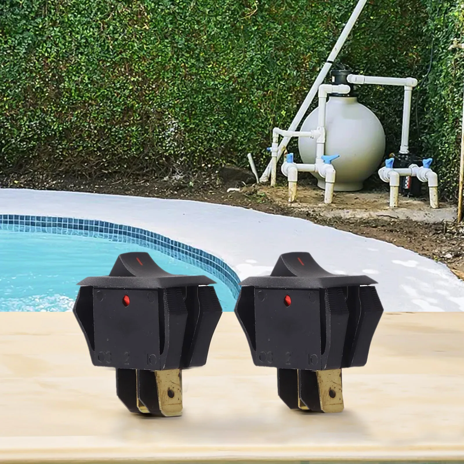 

Black Motor Switch Replacement Compact Design Motor Switch Accessory Easy Installation On Off Switch Compact Design