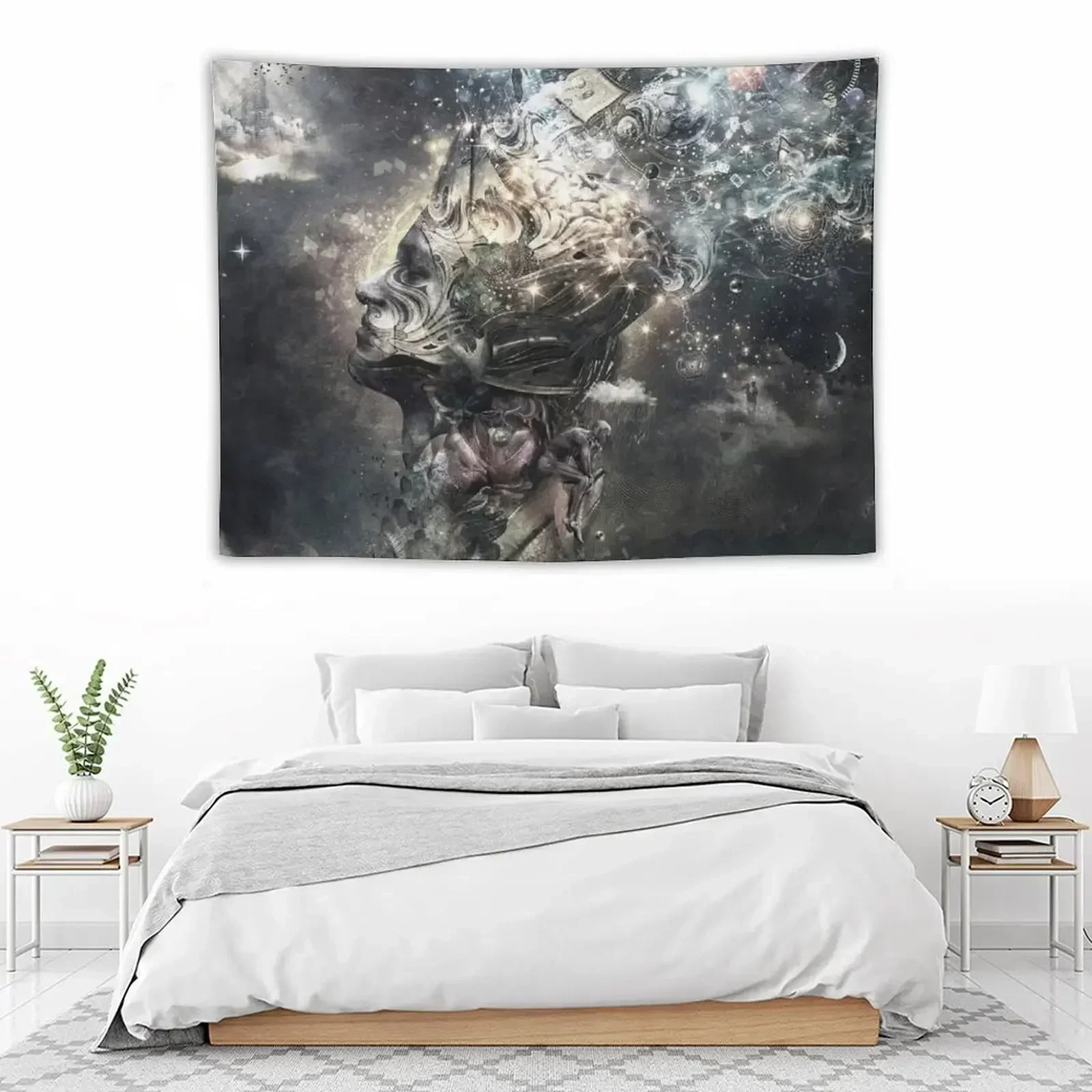 

Coma Tapestry Aesthetic Home Decor Wall Decorations Room Decoration Korean Style Tapestry