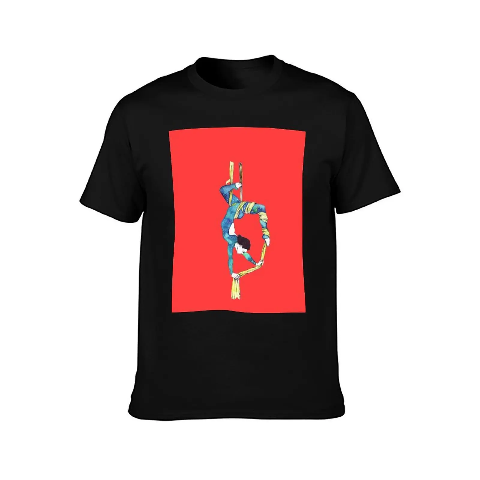 Aerial Silks portrait T-Shirt graphic shirts shirts graphic tees tshirts for men