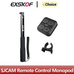 SJCAM Remote Control Selfie Stick Monopod Aluminum For SJCAM C300 SJ6 SJ7 Star SJ8PRO SJ8PLUS SJ10 pro SJ10X C200 Action camera