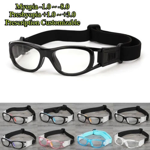 Imagen 2 del producto Gafas profesionales de baloncesto y fútbol para niños de 6 a 15 años, gafas de seguridad inastillables para niños, gafas protectoras para deportes al aire libre