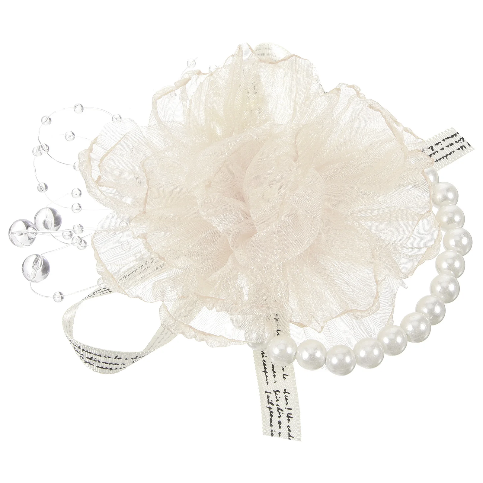 

Bridal Wedding Wrist Flower Corsage Simple Elegant Design Prom Hand Flower Bracelet Romantic Decoration Corsage