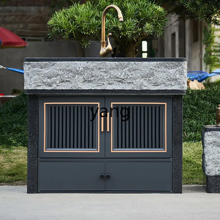 LZR granite villa garden sink integrated sink laundry table