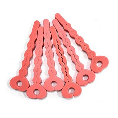 handy6pcs Magic Sponge Hair Soft Curler Roller Strip Heatless Roll Sleeping Beauty Sponge Bar Curler Toolsgoods