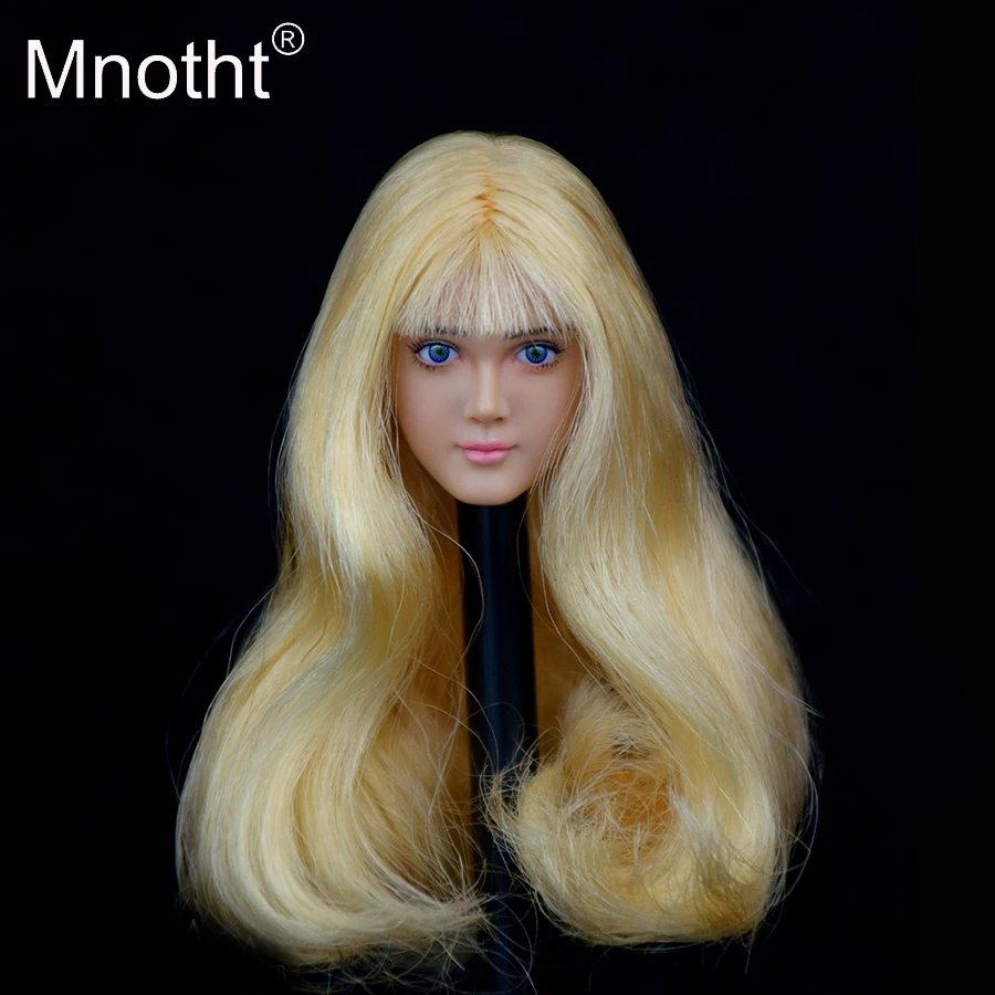 

Mnotht Toy 1/6 Female Head Sculpt WONDERY 1/6 Movable Eye Lens WLS005A WLS005B Girl Headplay F 12" PH Jiaodol TTL Action Figure