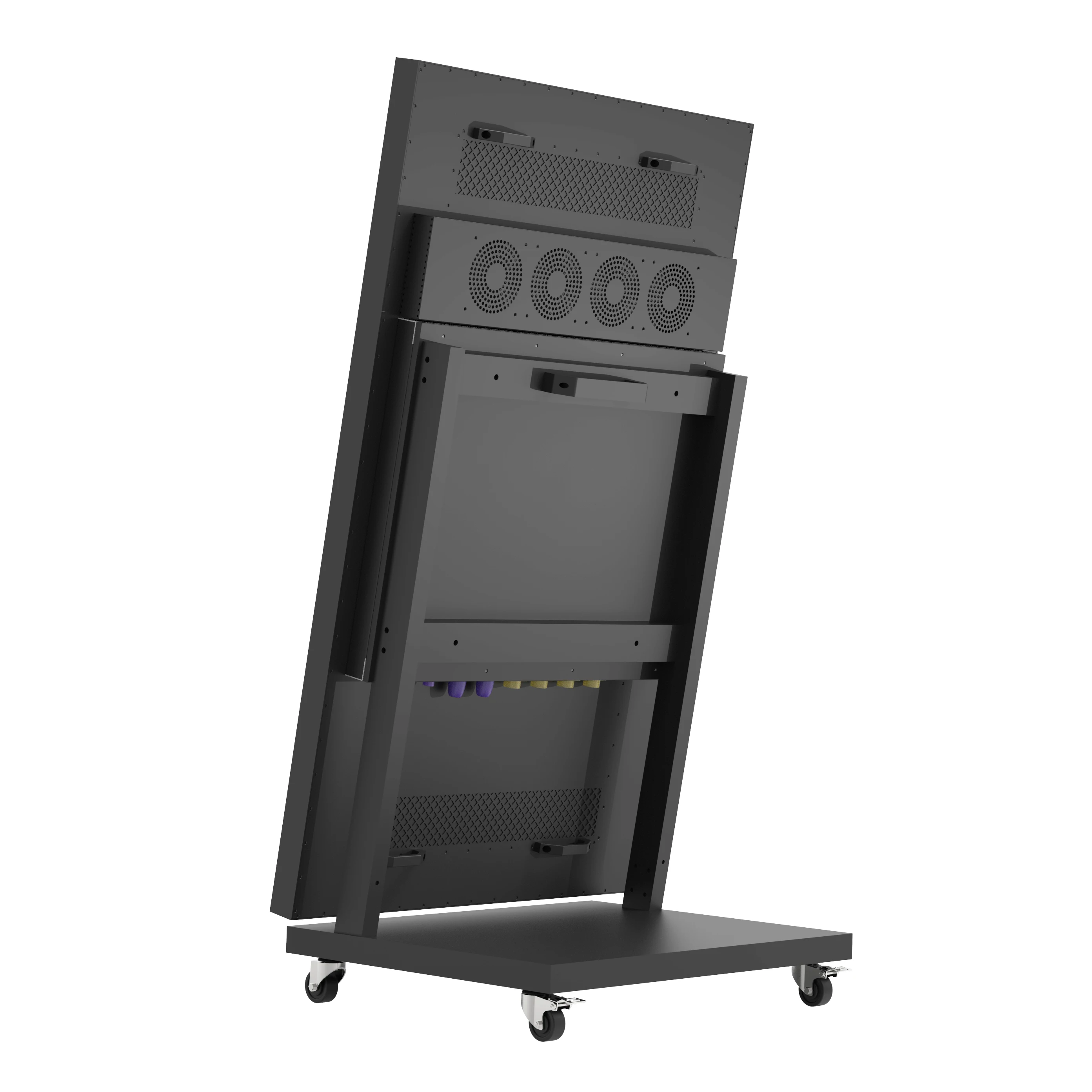Advertising Screen Display 2000nits Digital Signage Ads Kiosk Waterproof Totem Outdoor Floor Standing Lcd Monitor