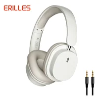 Erilles T2 auriculares con cable ENC cancelación de ruido auriculares inalámbricos Bluetooth Gamer auriculares con cable reproductores de Mp3 Bluetooth Hifi