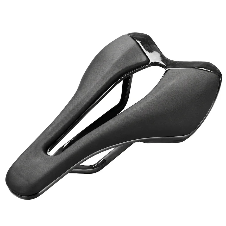 Ultralight Full Carbon Bicycle Saddle Cycling Racing Bike Hollow Seating Saddle MTB Road Sports Seat Cushion Bicycle Accessories