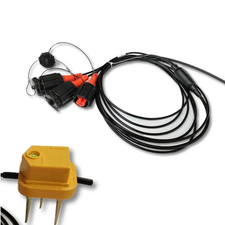 3 C Geophone 4.5Hz With 3 Pcs Kck Screw Fit Male Connector , Triaxial Geophone,…